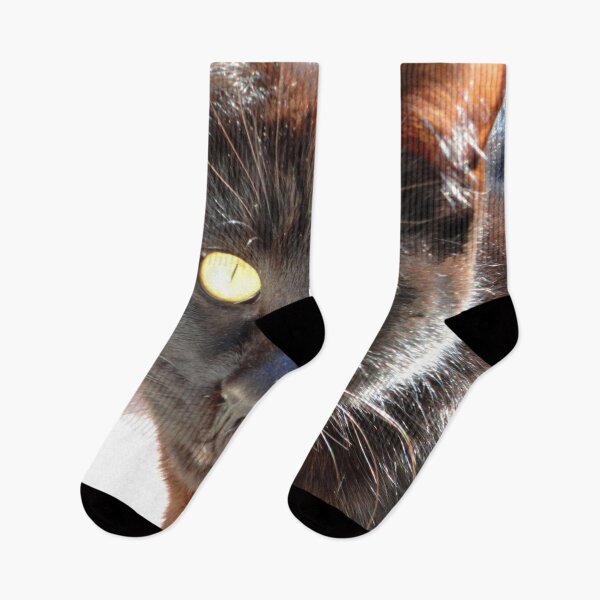 Item preview, ANIMALS #105 - Black Cat - Yellow-Green Eyes - Full Face designed and sold by DEL-Productions.