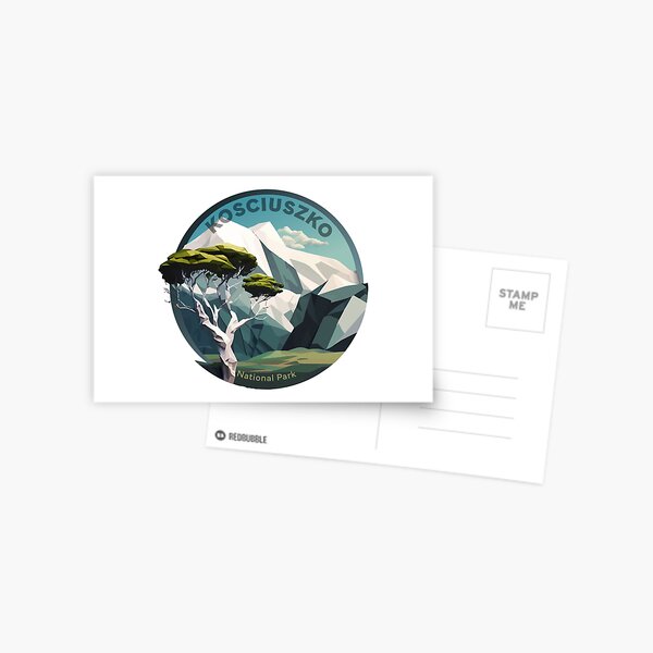 Item preview, Kosciuszko National Park designed and sold by Tangibles.