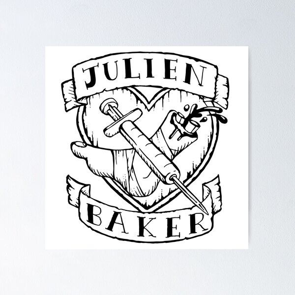 Artikel-Vorschau von Julien Baker-Hommage, designt und verkauft von bangart.