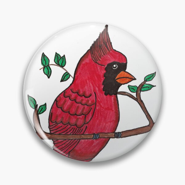 Item preview, Cardinal Drawing designed and sold by corinthiansgirl.