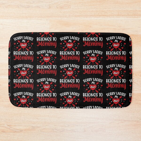 Item preview, Sorry Ladies My Heart Belongs To Mommy - Cute Valentine's Day Design for Boys by FanityPrints designed and sold by FanityPrints.