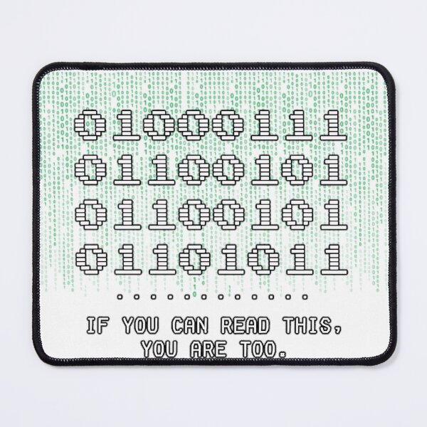 Item preview, Geek Tee - Geek word in Binary Code for Funny Nerd designed and sold by anzaladamoyev.