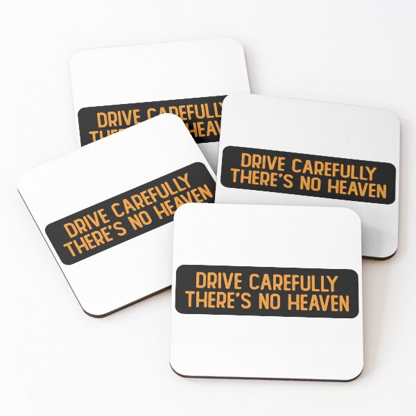 Item preview, Drive Carefully, There's No Heaven Funny Helmet designed and sold by Sour Soul.