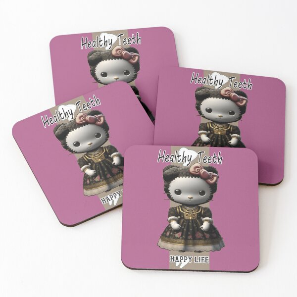 Item preview, Healthy Teeth Happy Life: Cute Cat Healthy Advices designed and sold by JEK Designer ⭐⭐⭐⭐⭐ (5.0).