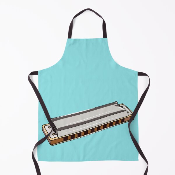Item preview, Harmonica cartoon illustration designed and sold by Misscartoon.