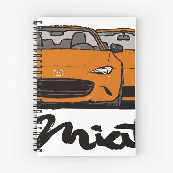 Item preview, MX5 Miata Generations Orange T-Shirt designed and sold by Woreth.