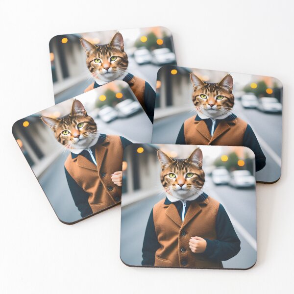 Item preview, Humanoid Cat - Modern Digital Art designed and sold by Ai-michiart.