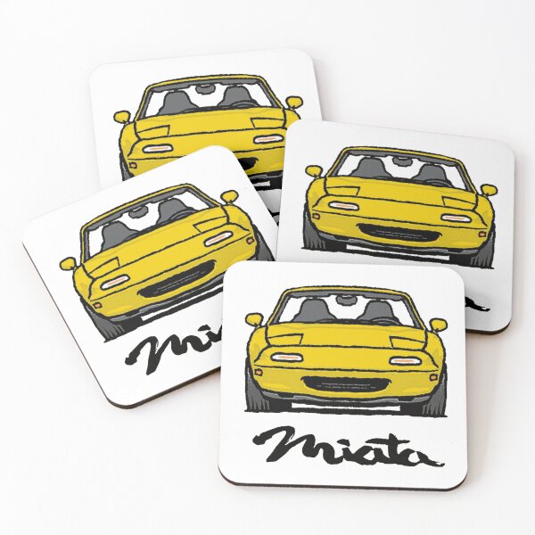 Item preview, MX5 Miata NA Yellow designed and sold by Woreth.