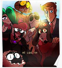 We love you Poster