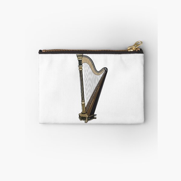 Item preview, Harp cartoon illustration designed and sold by Misscartoon.