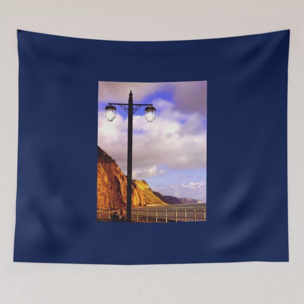 Item preview, Lamp Along the Seafront designed and sold by Charmiene Maxwell-Batten.