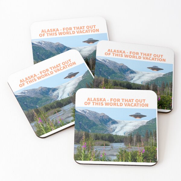 Item preview, ALASKA - America's UFO Vacation Spot designed and sold by TechLaughs.