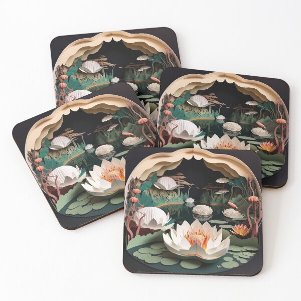 Item preview, water lily mini forest designed and sold by SaleHunt.