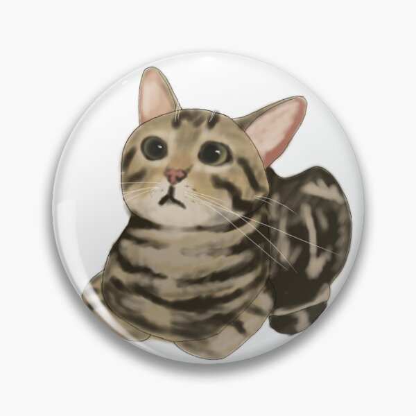 Artikelvorschau, Braun getigerte Katze beim Herumlungern entworfen und verkauft von CreationsByBear.