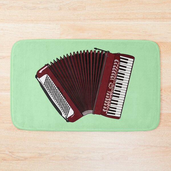 Item preview, Accordion cartoon illustration designed and sold by Misscartoon.