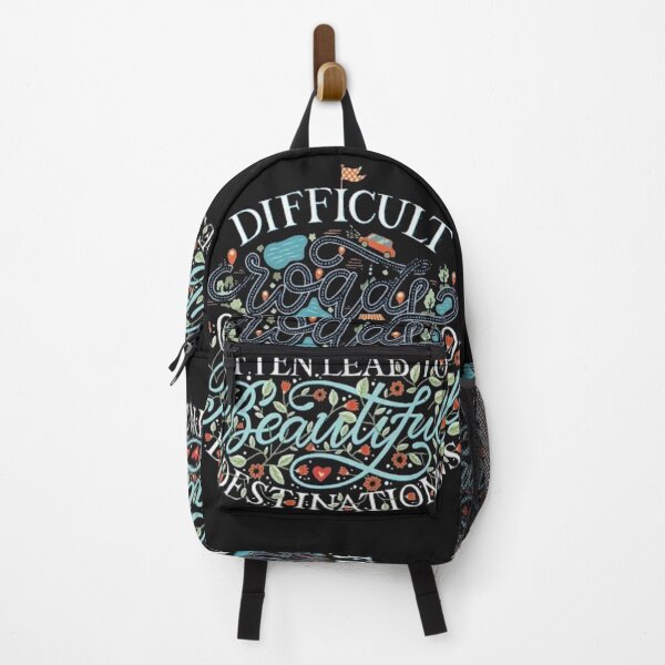 Item preview, Difficult Roads Often Lead To Beautiful Destinations designed and sold by Vintage Hustle.
