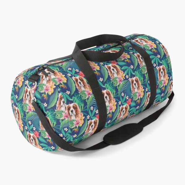 Item preview, Tropical Blenheim Cavalier King Charles Spaniel designed and sold by lulupetart.