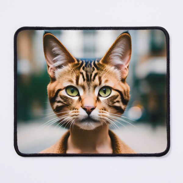 Item preview, Humanoid Cat - Modern Digital Art designed and sold by Ai-michiart.