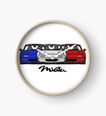 MX5 Miata NA Trio Clock