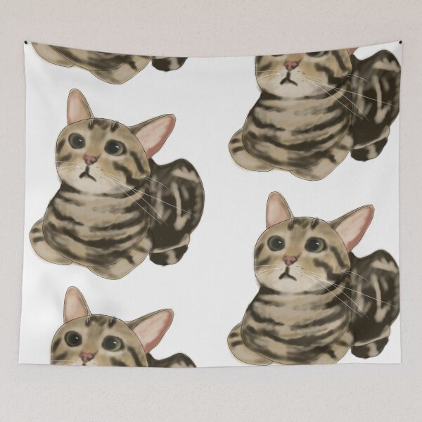 Item preview, Brown tabby cat loafing designed and sold by CreationsByBear.