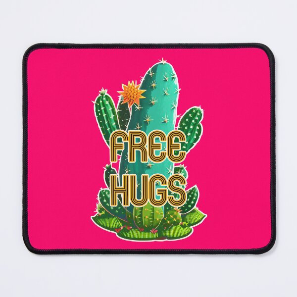 Item preview, Free Hugs Cactus 2 designed and sold by JoanNinjaHen.