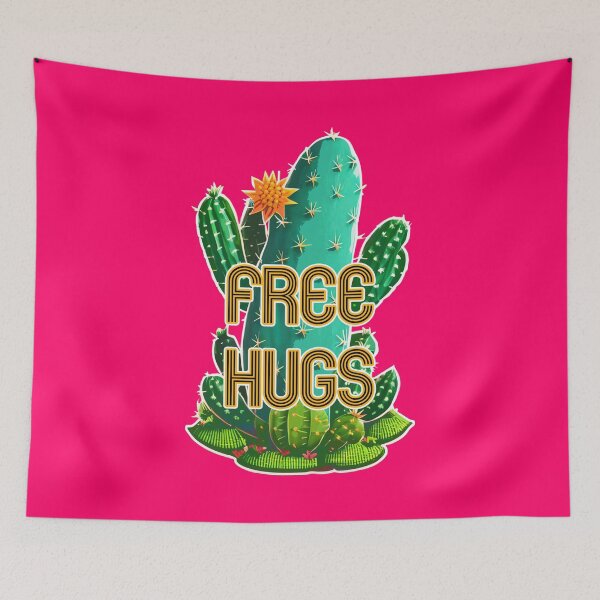 Item preview, Abrazos Gratis Cactus 2 designed and sold by JoanNinjaHen.