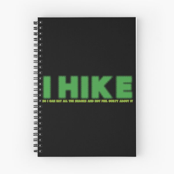 Item preview, I hike so I can eat all the snacks and not feel guilty about it designed and sold by JaherulHasan.