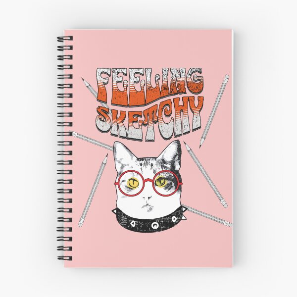 Item preview, Feeling Sketchy Cat designed and sold by Popworks.