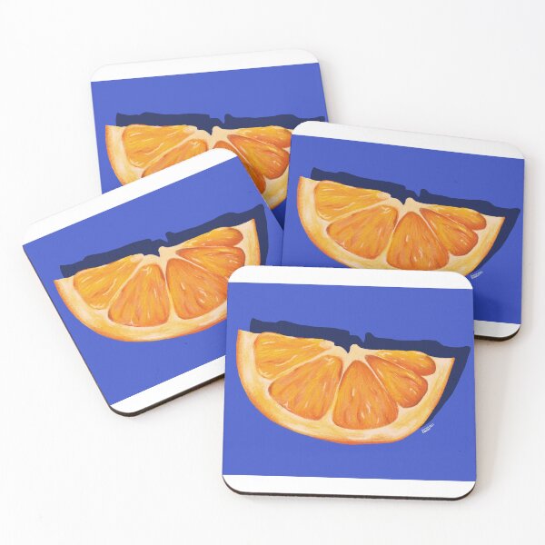 Item preview, Vibrant Orange Slice designed and sold by Sophia Grausam.