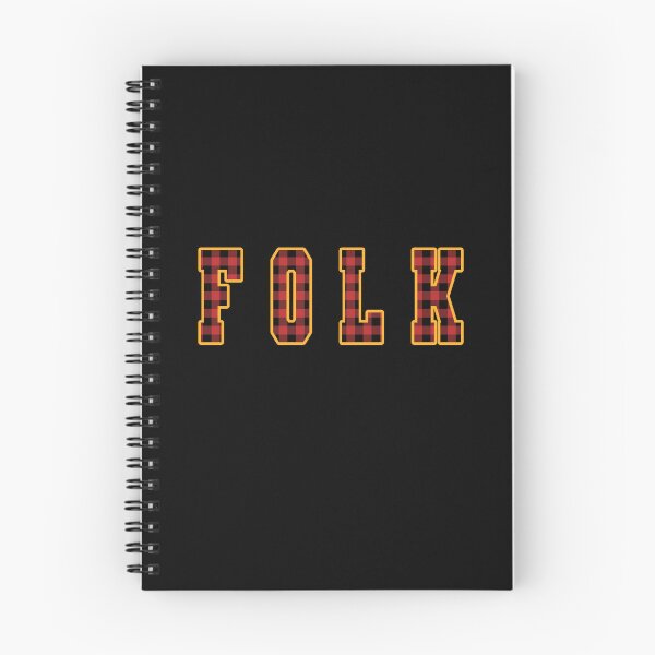 Item preview, Folk written in Plaid Varsity Letters Gold designed and sold by Grepthor.