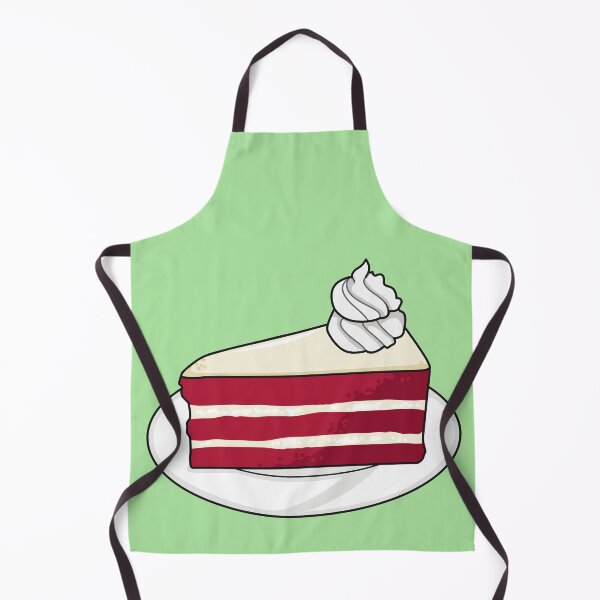 Item preview, Red velvet cake cartoon illustration designed and sold by Misscartoon.