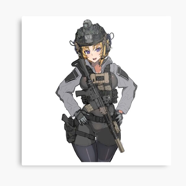 KREA - girl wearing tactical gear | | very very anime!!!, fine - face,  audrey plaza, realistic shaded perfect face, fine details. anime. realistic  shaded lighting poster by ilya kuvshinov katsuhiro otomo