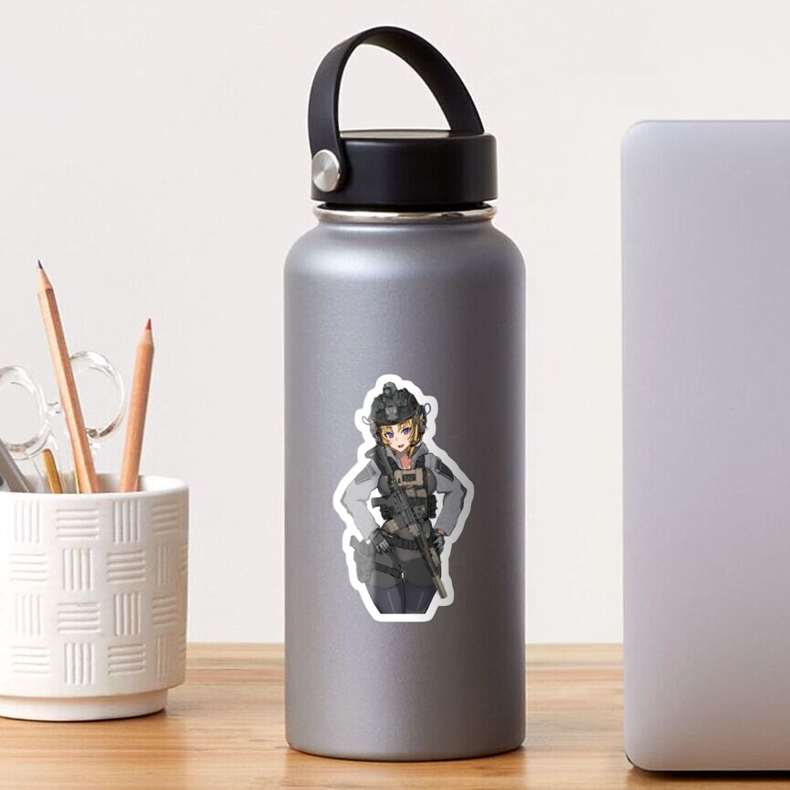 Vista previa del artículo con la obra «Pegatina brillante», diseñado y vendido por TaxThisFedBoy.