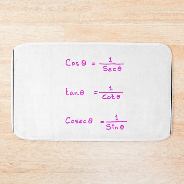 Item preview, reciprocal ratios in trigonometry handwritten poster designed and sold by KARTICK DUTTA.