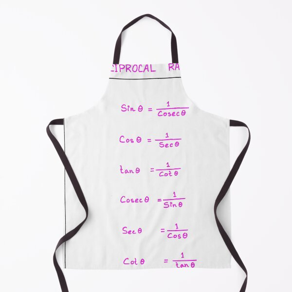 Item preview, reciprocal ratios in trigonometry handwritten poster designed and sold by KARTICK DUTTA.