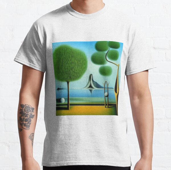 Garden, the place where two white Acacia bushes bloomed ... The grass between them is so thick, and the fresh air is so fragrant, and the leaf is so transparent-golden and playing in the sun! Classic T-Shirt