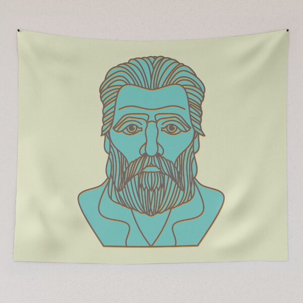 Item preview, Herman Melville (pop palette version) designed and sold by jholbo.