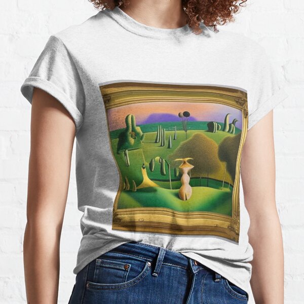 Garden, the place where two white Acacia bushes bloomed ... The grass between them is so thick, and the fresh air is so fragrant, and the leaf is so transparent-golden and playing in the sun! Classic T-Shirt