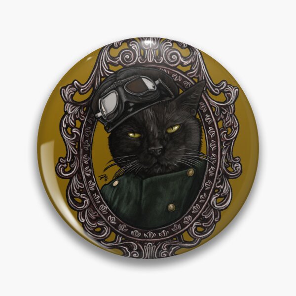 Item preview, Cat Cameo: Louie, The Chauffeur  designed and sold by FreyStrandDraws.