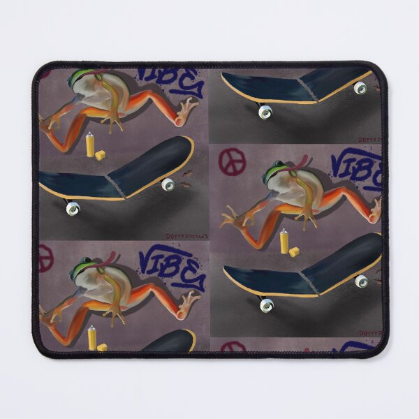 Item preview, Skater Frog designed and sold by dottydoodles.