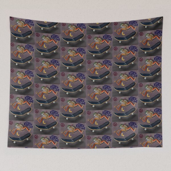 Item preview, Skater Frog designed and sold by dottydoodles.