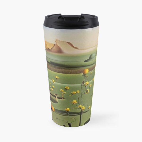 Garden, the place where two white Acacia bushes bloomed ... The grass between them is so thick, and the fresh air is so fragrant, and the leaf is so transparent-golden and playing in the sun! Travel Coffee Mug