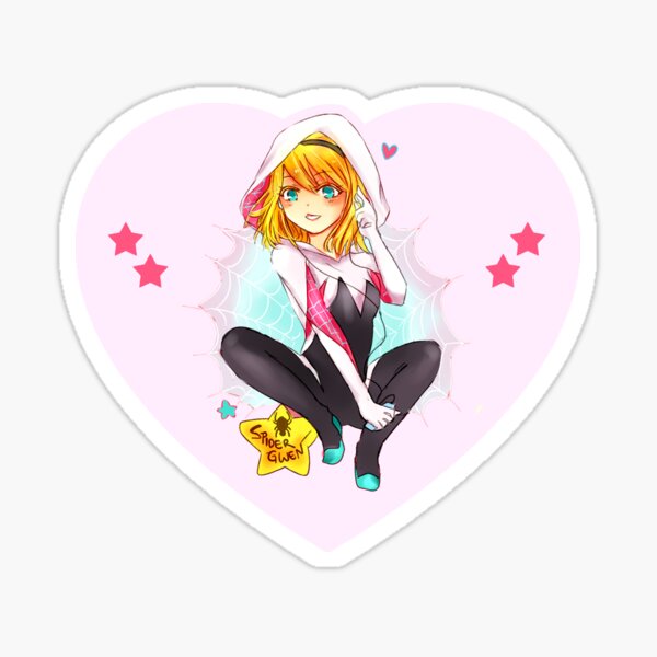 Spidergwen <3 Sticker