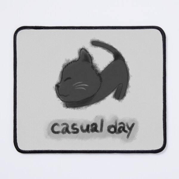 Item preview, Kcul black cat in casual day designed and sold by IAmJune.