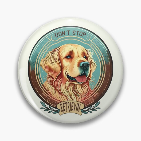 Item preview, Golden Retriever don't stop retrievin Retriever Vintage  designed and sold by nicestr.
