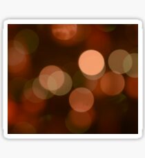 Bubbles of Light Brown Sticker