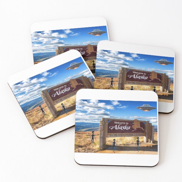 Item preview, WELCOME TO  ALASKA - America's UFO Vacation Spot For Exotic Wildlife designed and sold by TechLaughs.