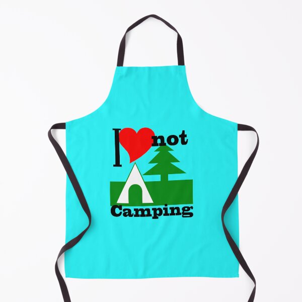 Item preview, I love not Camping designed and sold by MixdWerdz.