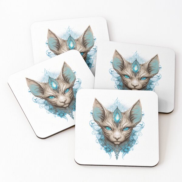 Item preview, Sphynx Tattoo Art designed and sold by Nocturne  Paws.