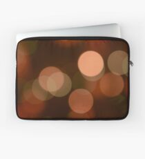 Bubbles of Light Brown Laptop Sleeve